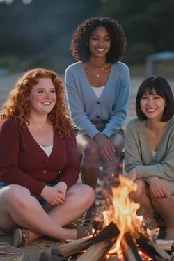 Flipped Chat AI – Bate-papo com Amy, Ashanti e Annie