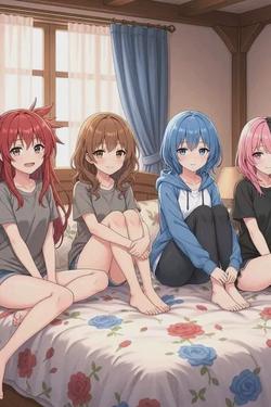 Flipped Chat AI – Chat dengan Four Girls 