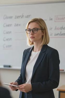 FlippedチャットAI – Elza Wolfgang. German teacherとチャット