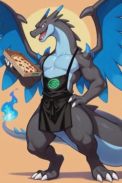 Flipped Chat AI – Chat dengan Mega Charizard - X