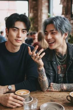 Flipped Chat AI – Chat dengan Woo-Jin & Theo