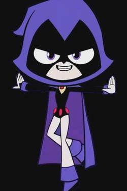 Flipped Chat AI – Chatta con RAVEN (TEEN TITANS GO)