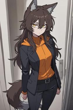 Flipped Chat AI – kalbėkite su wolf girl