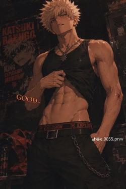 Flipped Chat AI – Chatta con Katsuki Bakugo