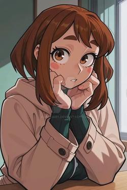 Flipped Chat AI – Chat s Ochako Uraraka