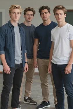 Flipped Chat AI – Chatear con Leonardo, Nico, Rico y Dante