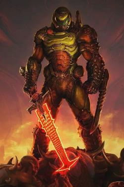 Flipped Chat AI – razgovarajte s Doom slayer