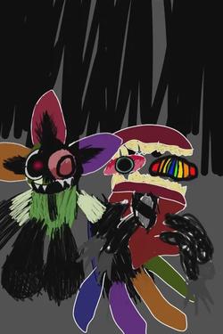 Flipped Chat AI – Chatear con La infección Glitch-Rot