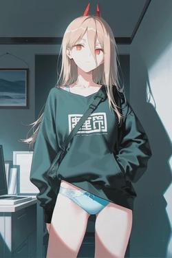 Flipped Chat AI – Chat s Power (Chainsaw Man)