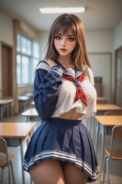 Flipped Chat AI – razgovarajte s Sakura Rakishi