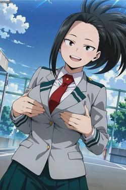 Flipped Chat AI – Chatten mit Momo Yaoyorozu