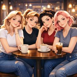 Flipped Chat AI – razgovarajte s Megan,Cindy,April,Stacey