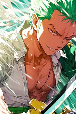 Flipped Chat AI – Chat dengan Roronoa Zoro