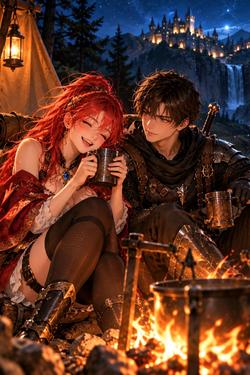 Flipped Chat AI – Chatten mit Elara und Kael Veyron