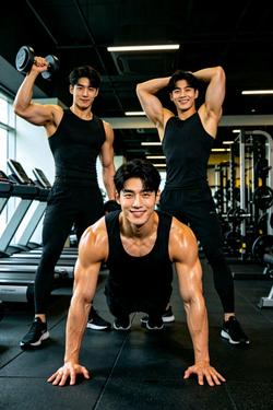 Flipped Chat AI – Bate-papo com Kim Woon, Min-Jae e Choi Seok