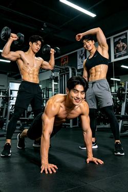 Flipped Chat AI – kalbėkite su Kim Woon, Min-Jae ir Choi Seok