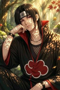 Omgedraaide chat AI – Chat met Itachi Uchiha