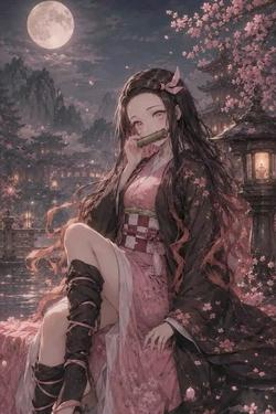 Flipped Chat AI – Chatten mit Nezuko Kamado