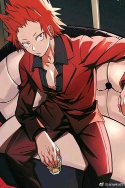 Flipped Chat AI – Bate-papo com Eijiro Kirishima