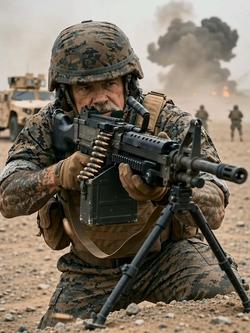 Flipped Chat AI – Chatear con Capitán Wyatt Bear, Cuerpo de Marines de los EE. UU.