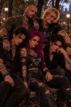 Flipped Chat AI – Chatten mit Ruin & Roses - Band