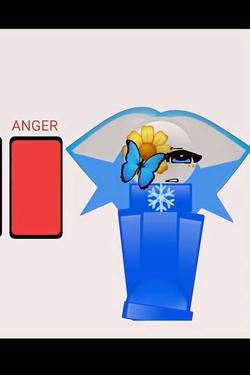 Flipped Chat AI – kalbėkite su Emoji katė (Snowi)