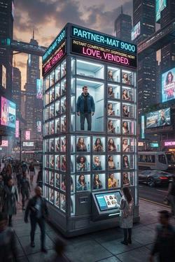 Flipped chat ai - makipag -chat sa Vending Machine Dating