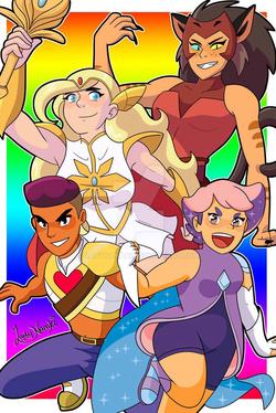 Flipped Chat AI – Chatta med She-ra