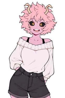 Flipped Chat AI – razgovarajte s Ashido Mina