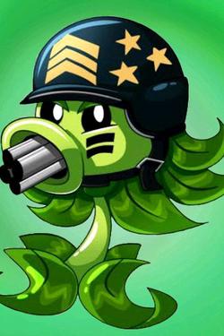 Flipped Chat AI – Sembang dengan Plants Gatling Pea