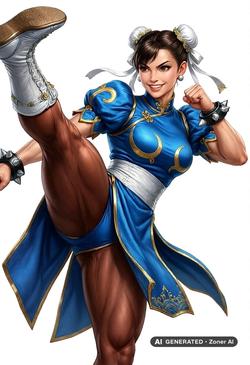 Flipped chat ai - makipag -chat sa Chun-li