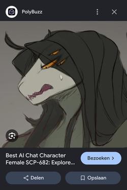 Flipped Chat AI – Чат с Female SCP-682