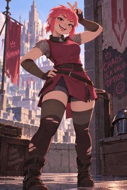 Flipped Chat AI – Chat s Nimona