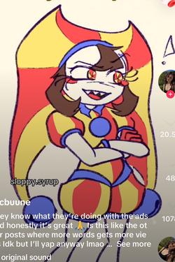 Flipped Chat AI – Chat dengan Evil Pomni