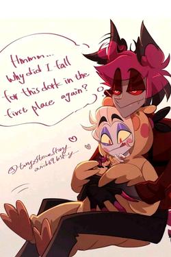 Flipped Chat AI – razgovarajte s Alastor /RadioApple/ lustre