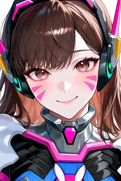 Flipped Chat AI – Chat dengan D.Va (Hana Song)