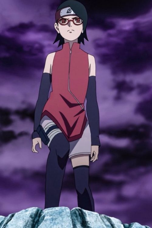 Sarada Uchiha arrière-plan
